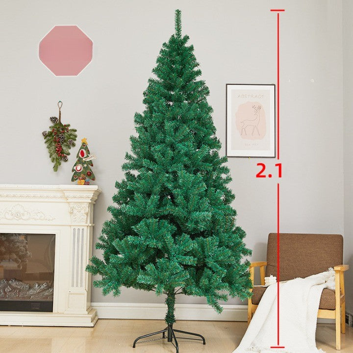 Brad artificial verde , 210 cm , 800 de ramuri/vârfuri