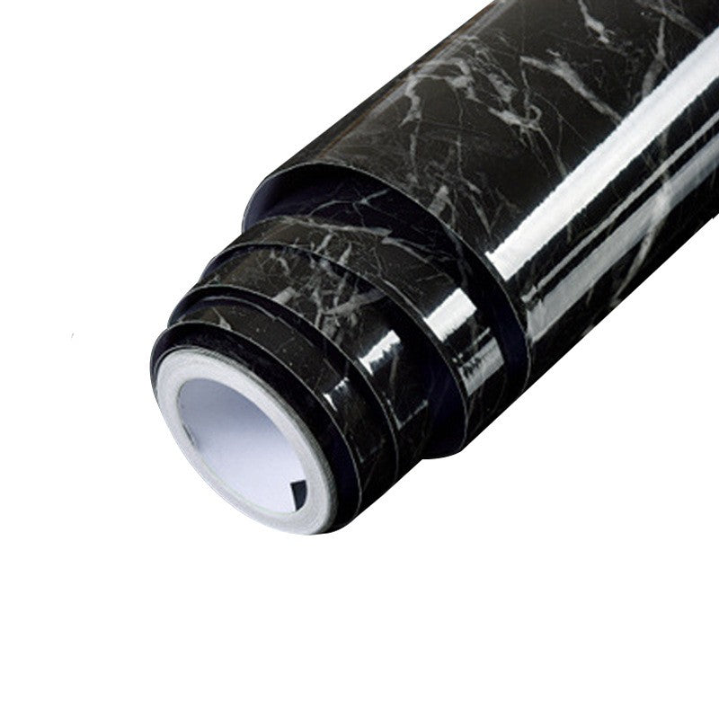 Tapet autocolant pentru bucătărie (Folie autoadeziva 40cm x 100 cm) Marmura Neagră