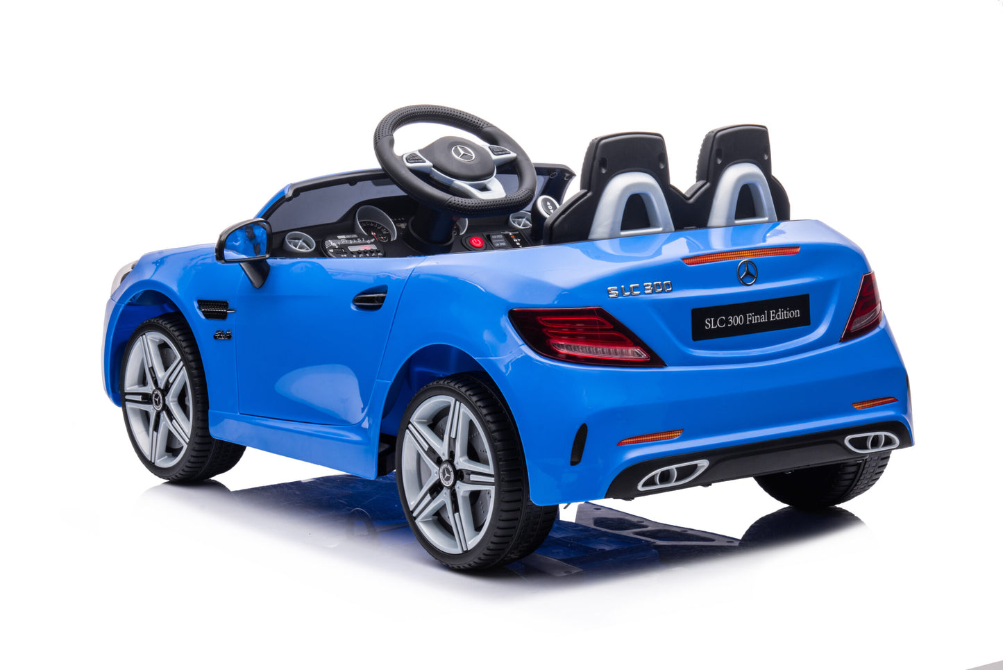 Masinuta Electrica, Mercedes-Benz SL Cabrio, Licenta Oficiala, Baterie Li-ION, 2-7 ani, Scaune din burete si îmbrăcate in piele