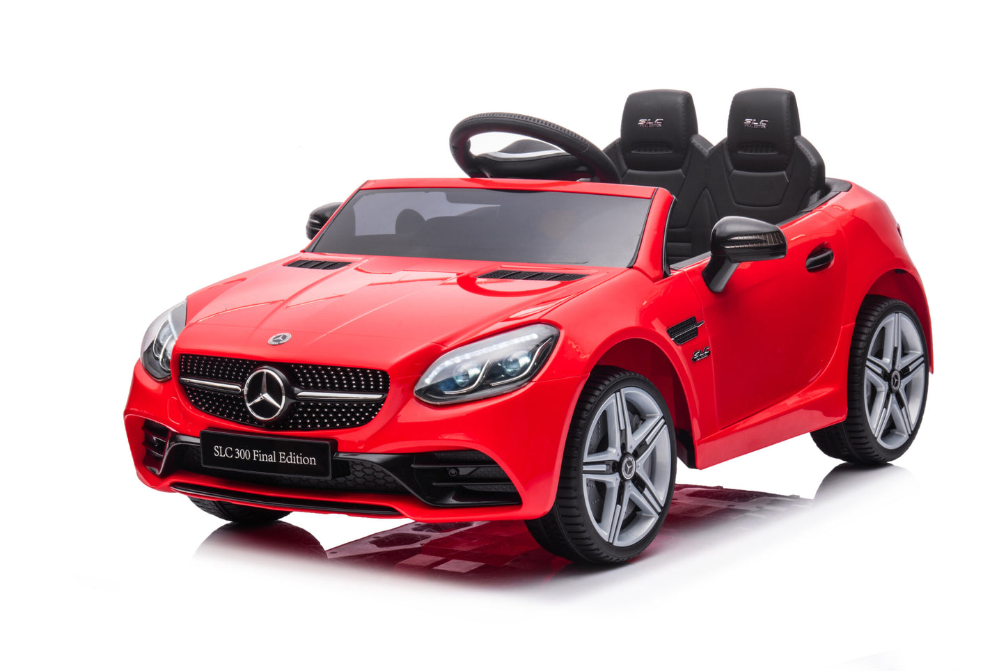 Masinuta Electrica, Mercedes-Benz SL Cabrio, Licenta Oficiala, Baterie Li-ION, 2-7 ani, Scaune din burete si îmbrăcate in piele