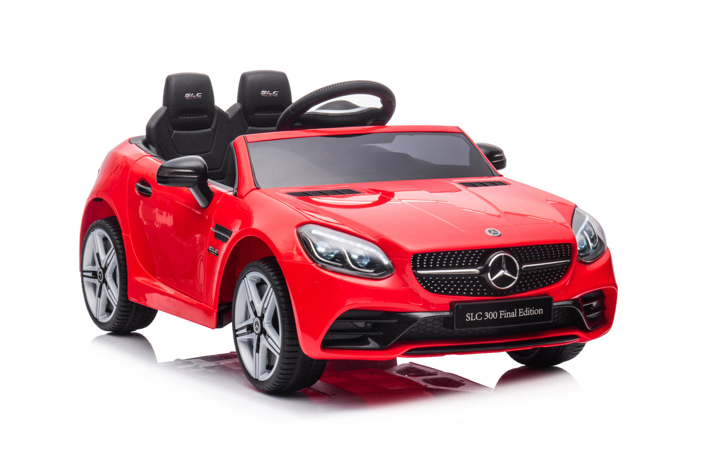 Masinuta Electrica, Mercedes-Benz SL Cabrio, Licenta Oficiala, Baterie Li-ION, 2-7 ani, Scaune din burete si îmbrăcate in piele