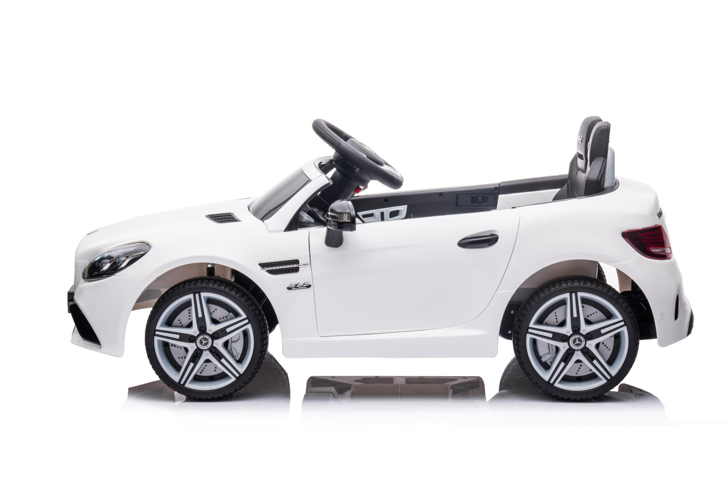 Masinuta Electrica, Mercedes-Benz SL Cabrio, Licenta Oficiala, Baterie Li-ION, 2-7 ani, Scaune din burete si îmbrăcate in piele
