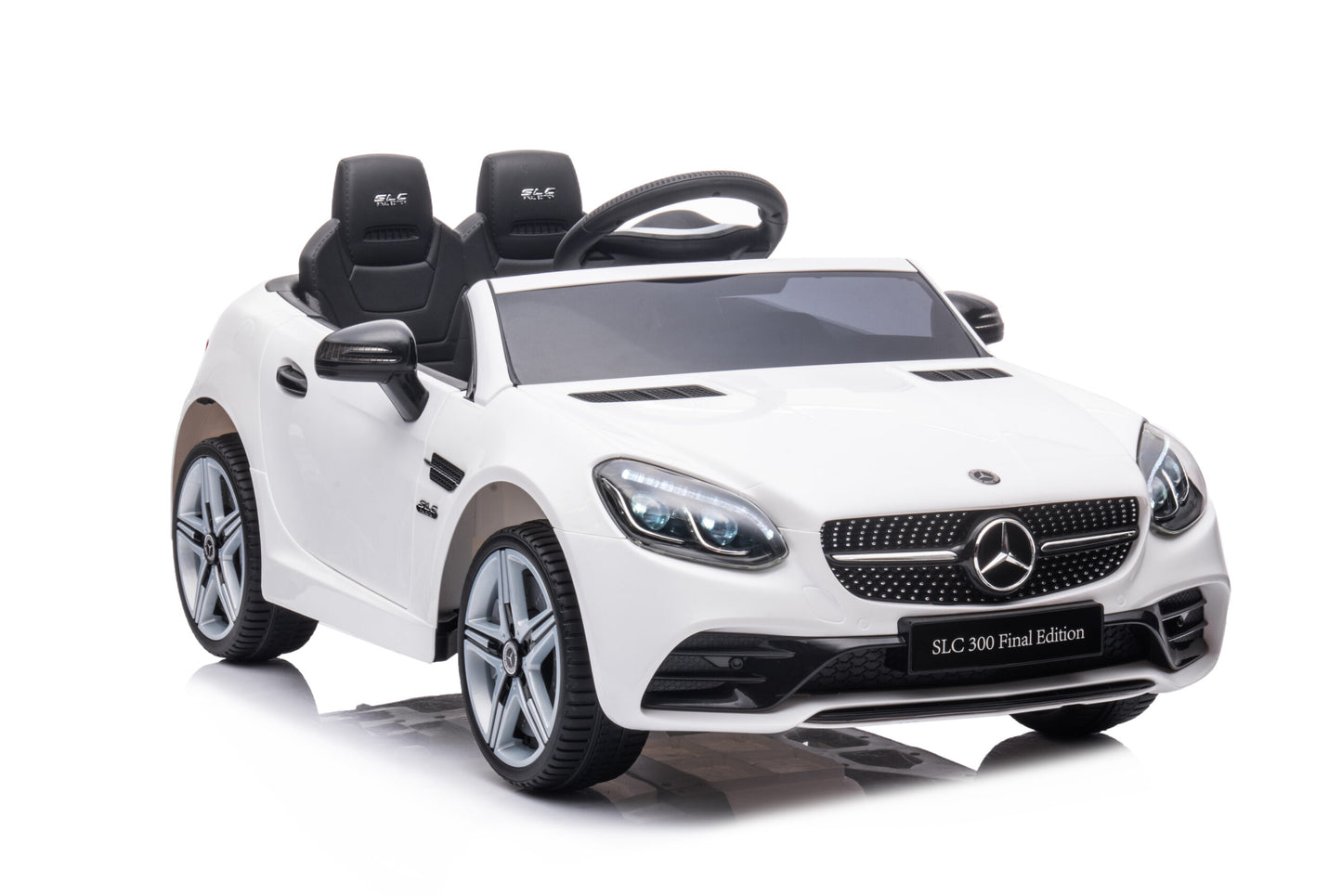 Masinuta Electrica, Mercedes-Benz SL Cabrio, Licenta Oficiala, Baterie Li-ION, 2-7 ani, Scaune din burete si îmbrăcate in piele