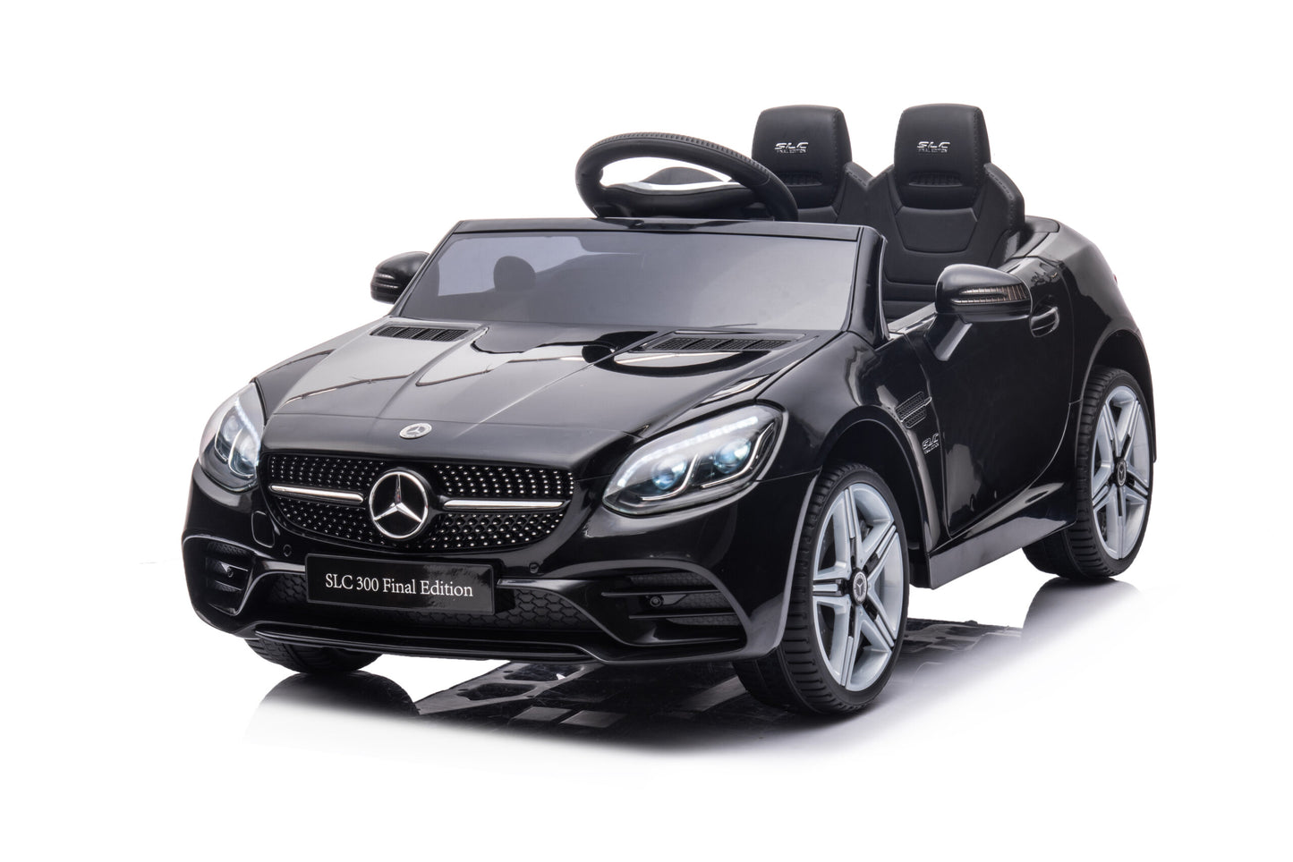Masinuta Electrica, Mercedes-Benz SL Cabrio, Licenta Oficiala, Baterie Li-ION, 2-7 ani, Scaune din burete si îmbrăcate in piele
