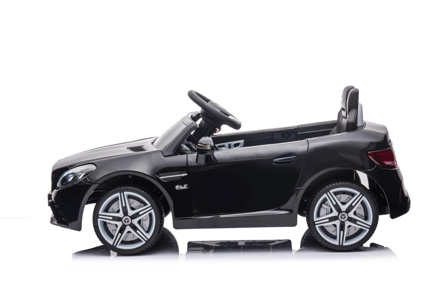 Masinuta Electrica, Mercedes-Benz SL Cabrio, Licenta Oficiala, Baterie Li-ION, 2-7 ani, Scaune din burete si îmbrăcate in piele
