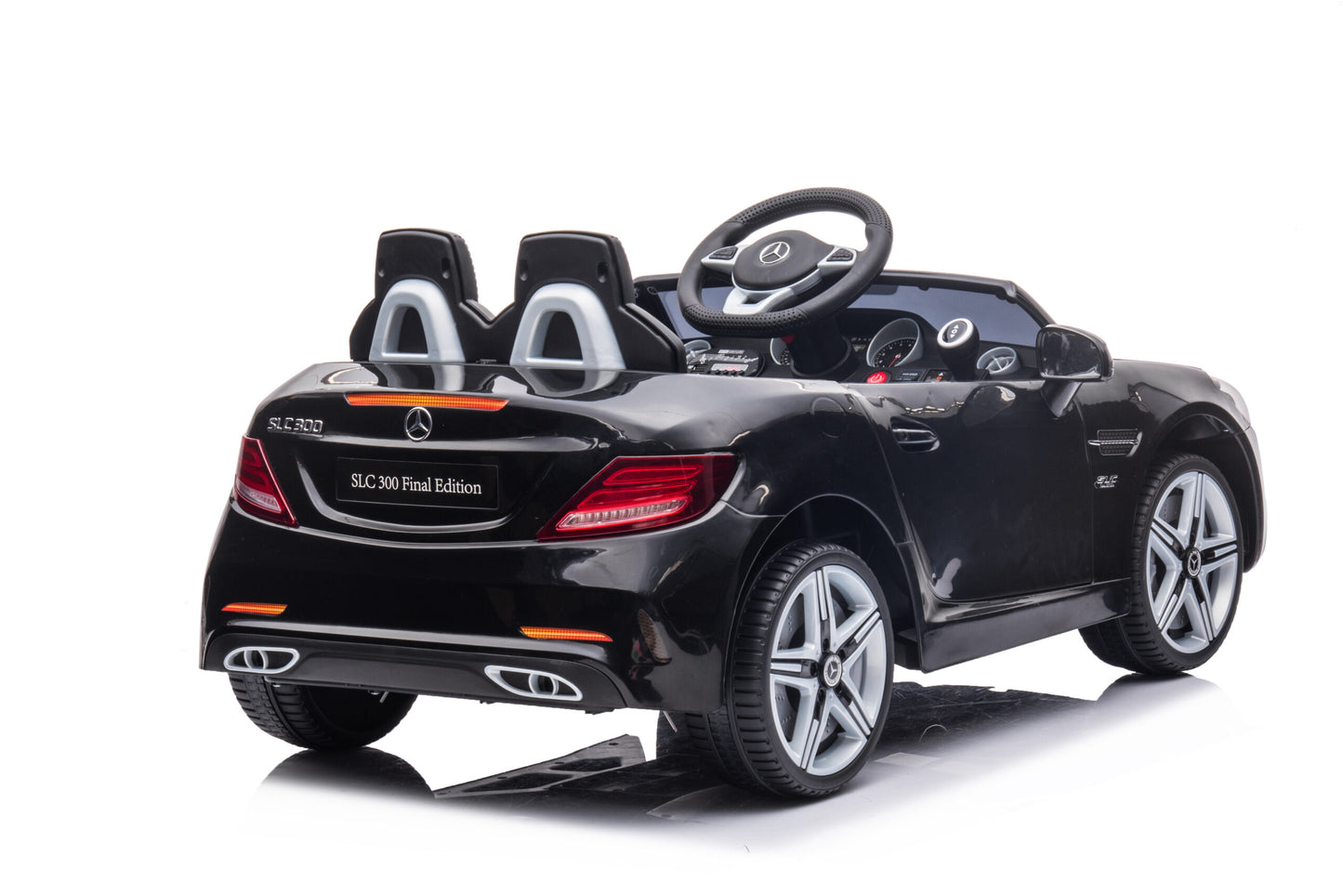Masinuta Electrica, Mercedes-Benz SL Cabrio, Licenta Oficiala, Baterie Li-ION, 2-7 ani, Scaune din burete si îmbrăcate in piele