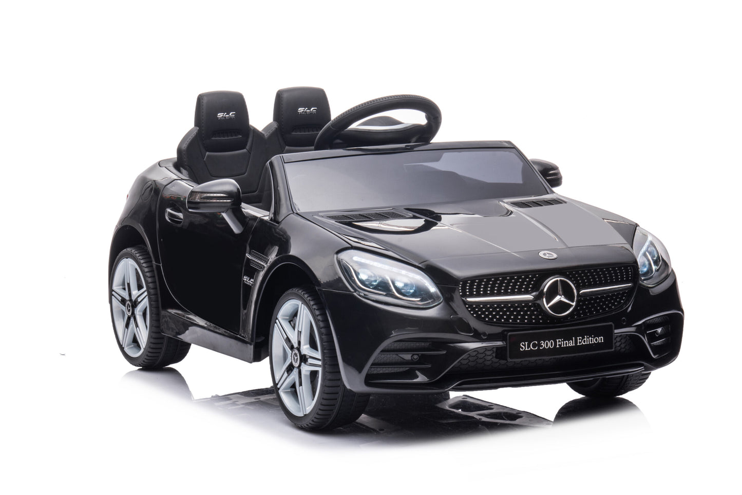 Masinuta Electrica, Mercedes-Benz SL Cabrio, Licenta Oficiala, Baterie Li-ION, 2-7 ani, Scaune din burete si îmbrăcate in piele