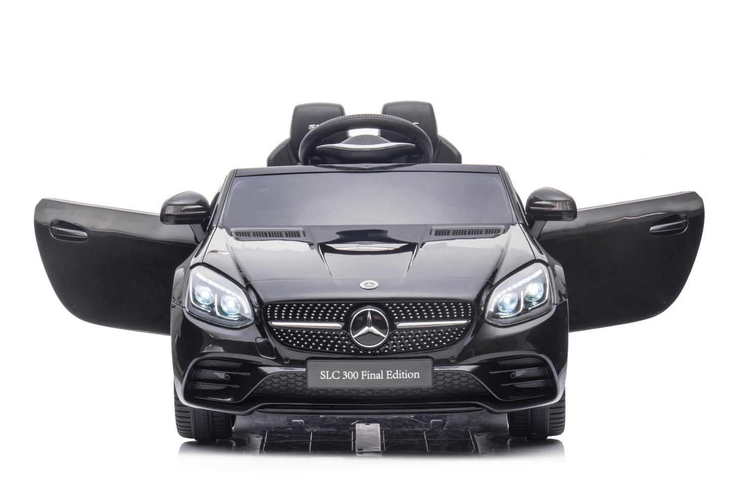 Masinuta Electrica, Mercedes-Benz SL Cabrio, Licenta Oficiala, Baterie Li-ION, 2-7 ani, Scaune din burete si îmbrăcate in piele