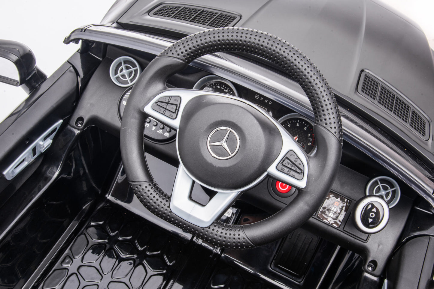 Masinuta Electrica, Mercedes-Benz SL Cabrio, Licenta Oficiala, Baterie Li-ION, 2-7 ani, Scaune din burete si îmbrăcate in piele