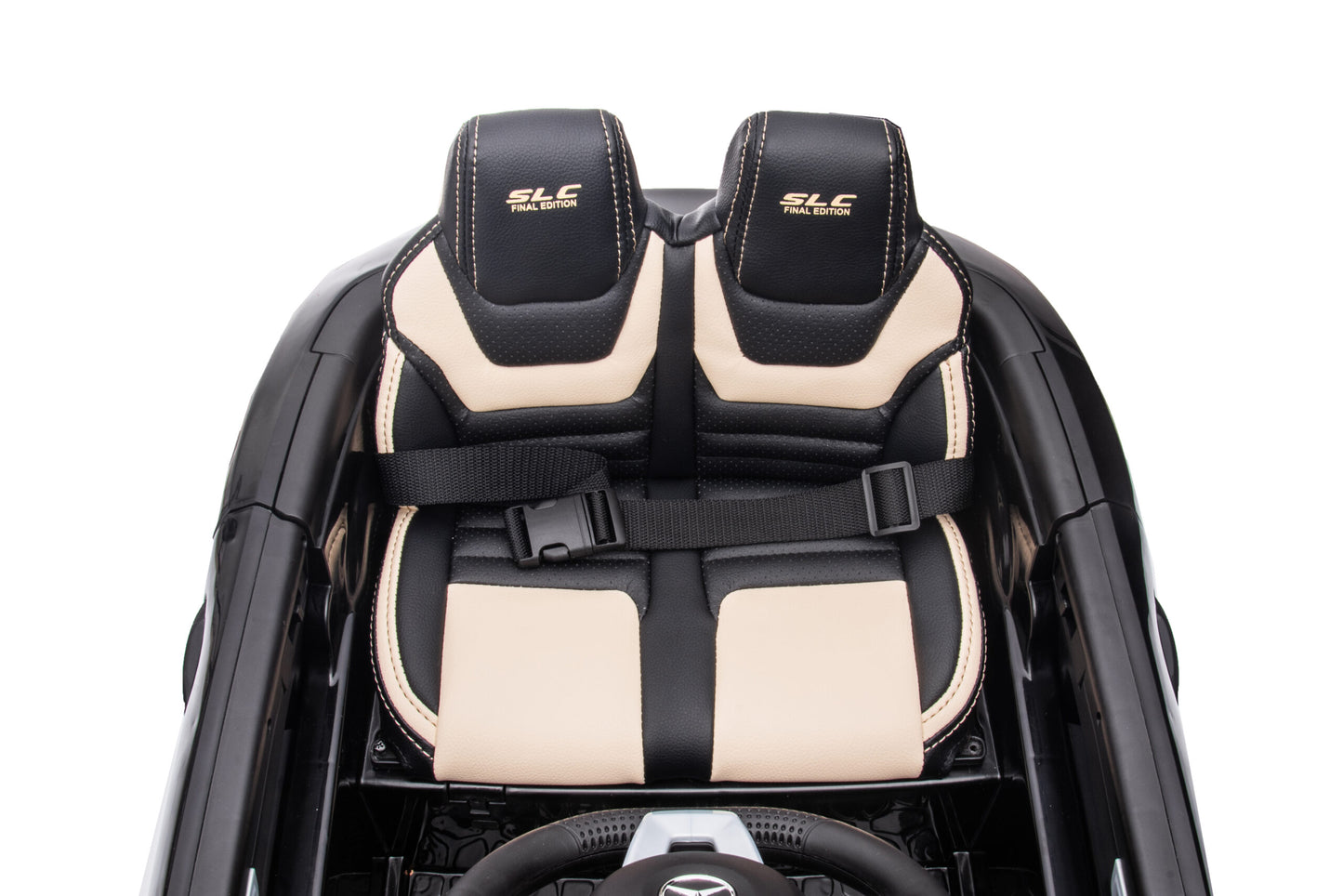 Masinuta Electrica, Mercedes-Benz SL Cabrio, Licenta Oficiala, Baterie Li-ION, 2-7 ani, Scaune din burete si îmbrăcate in piele