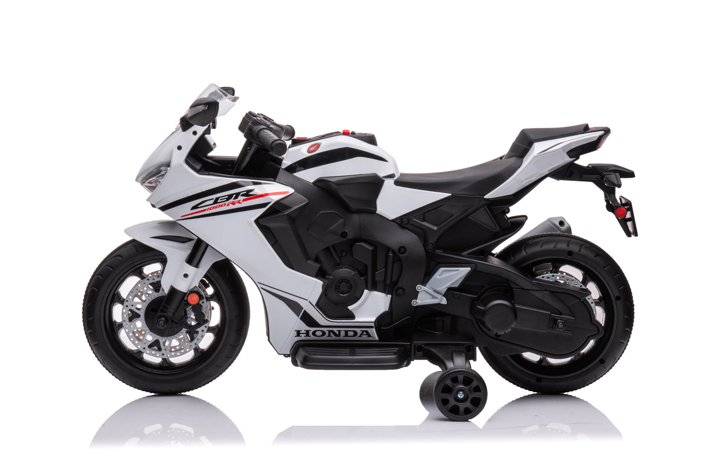 Motocicleta Electrica Honda Pentru Copii, Licenta Oficiala Honda, Baterie Li-ION, Roti Suport, 2 Culori