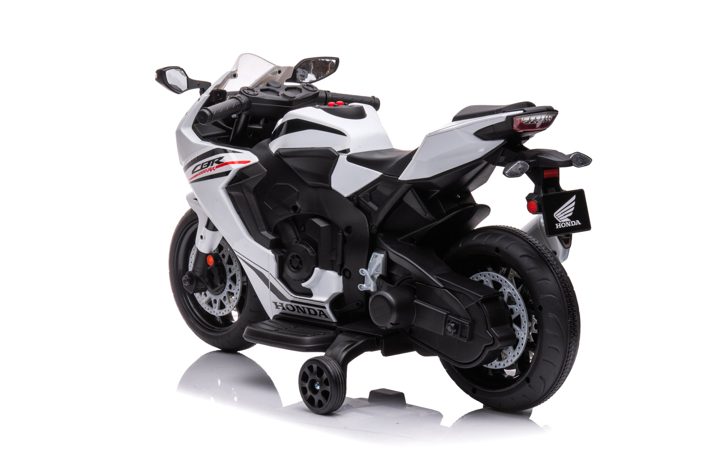 Motocicleta Electrica Honda Pentru Copii, Licenta Oficiala Honda, Baterie Li-ION, Roti Suport, 2 Culori
