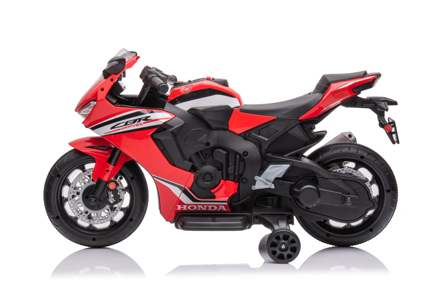 Motocicleta Electrica Honda Pentru Copii, Licenta Oficiala Honda, Baterie Li-ION, Roti Suport, 2 Culori