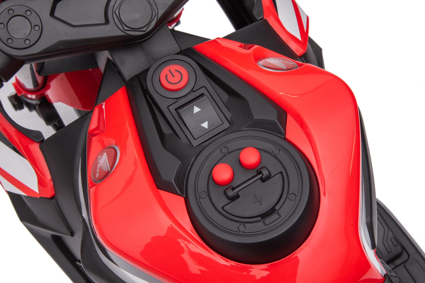 Motocicleta Electrica Honda Pentru Copii, Licenta Oficiala Honda, Baterie Li-ION, Roti Suport, 2 Culori