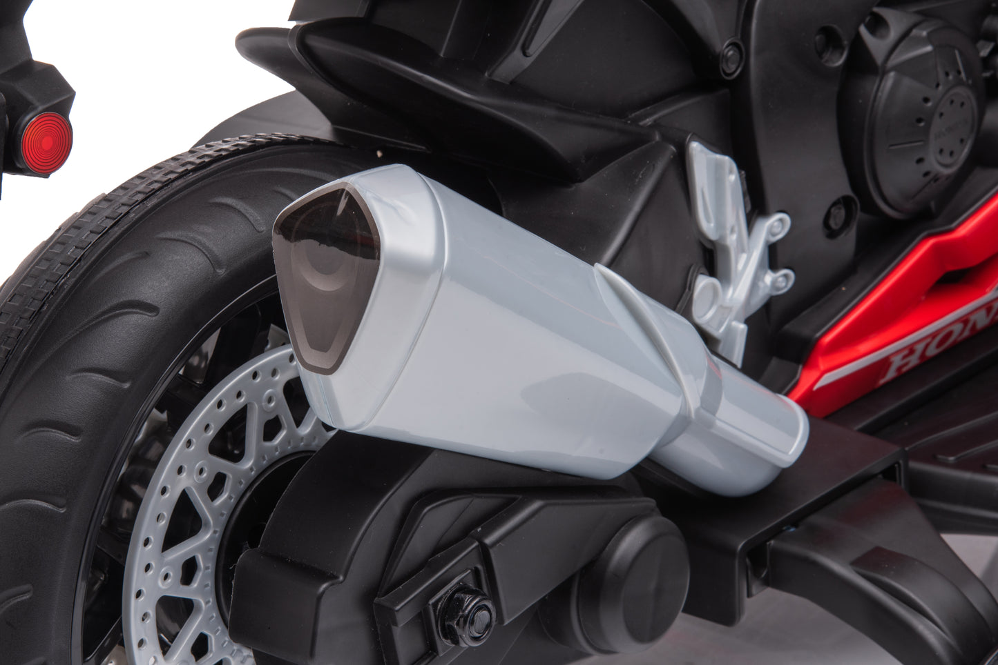 Motocicleta Electrica Honda Pentru Copii, Licenta Oficiala Honda, Baterie Li-ION, Roti Suport, 2 Culori