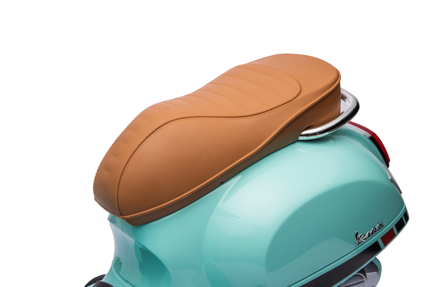 Scuter Electric Vespa®, Baterie Li-ION, 2 Culori, sezut din piele 3-6 ani