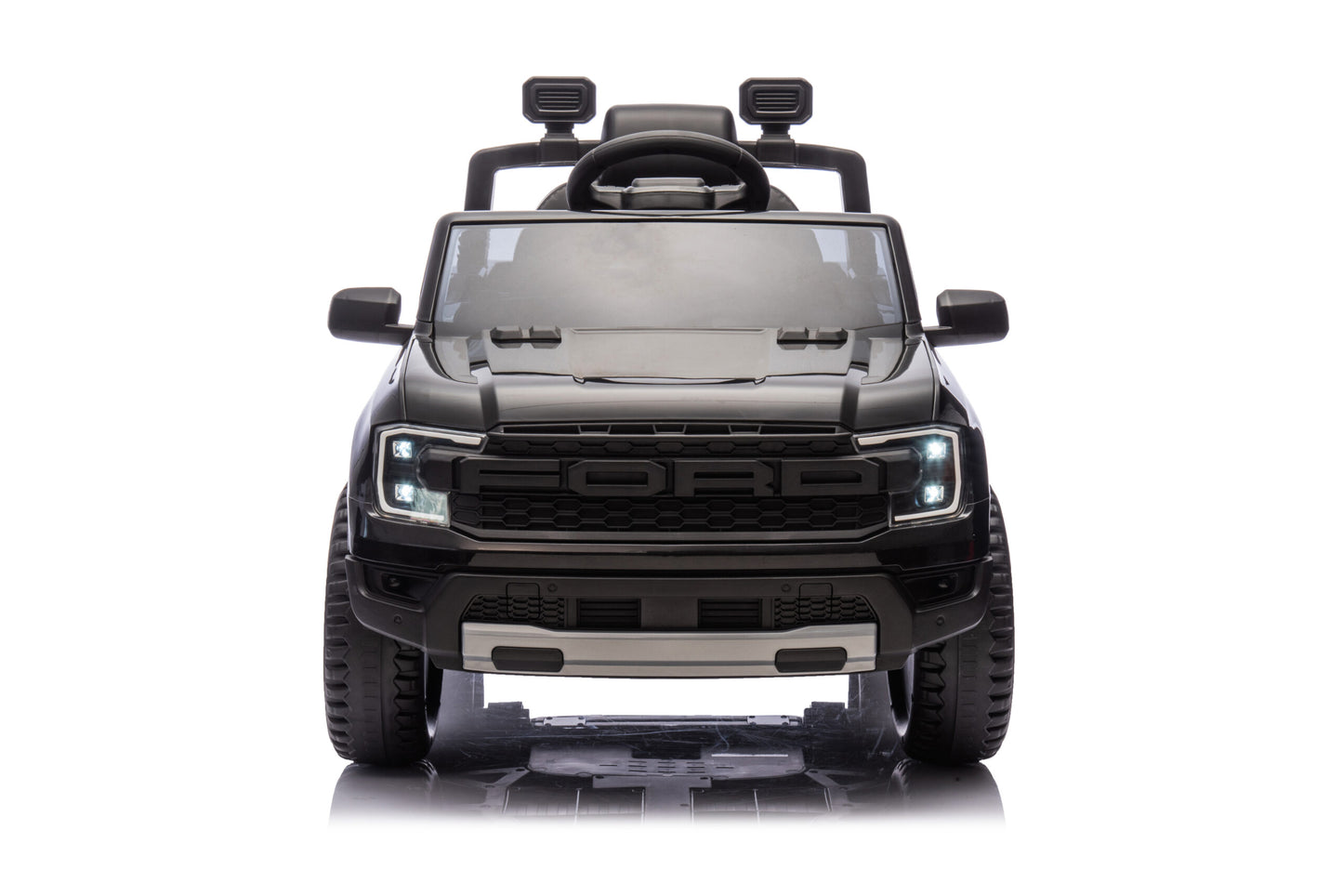 Masinuta Electrica pentru copii Ride-On, Ford Ranger, Baterie Li-ION, Scaun de piele, 2-7 ani, 3 Culori