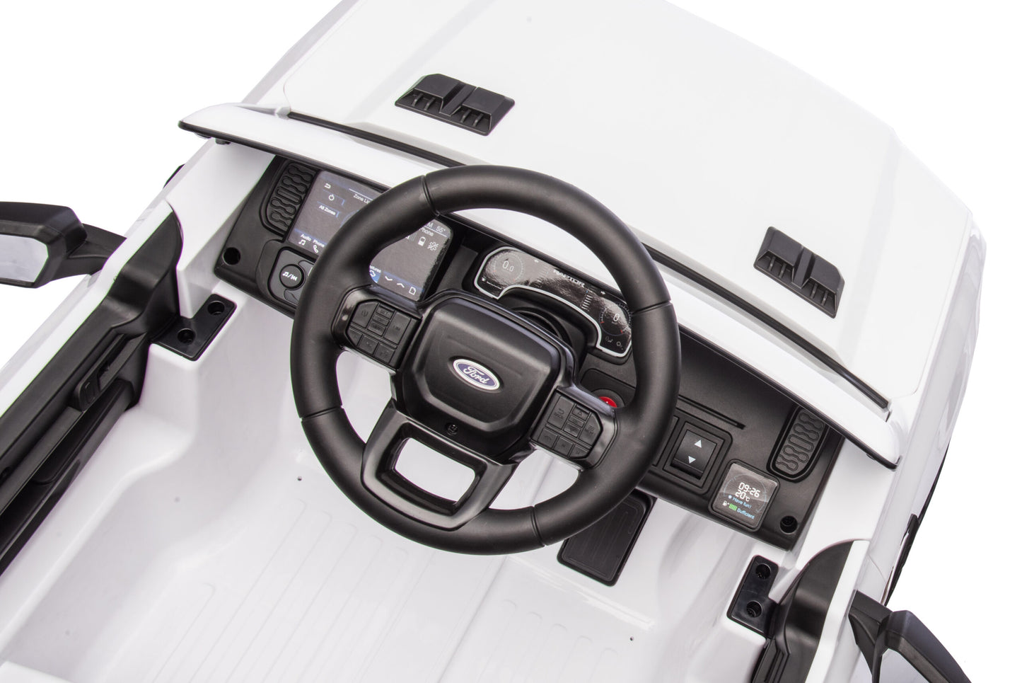 Masinuta Electrica pentru copii Ride-On, Ford Ranger, Baterie Li-ION, Scaun de piele, 2-7 ani, 3 Culori