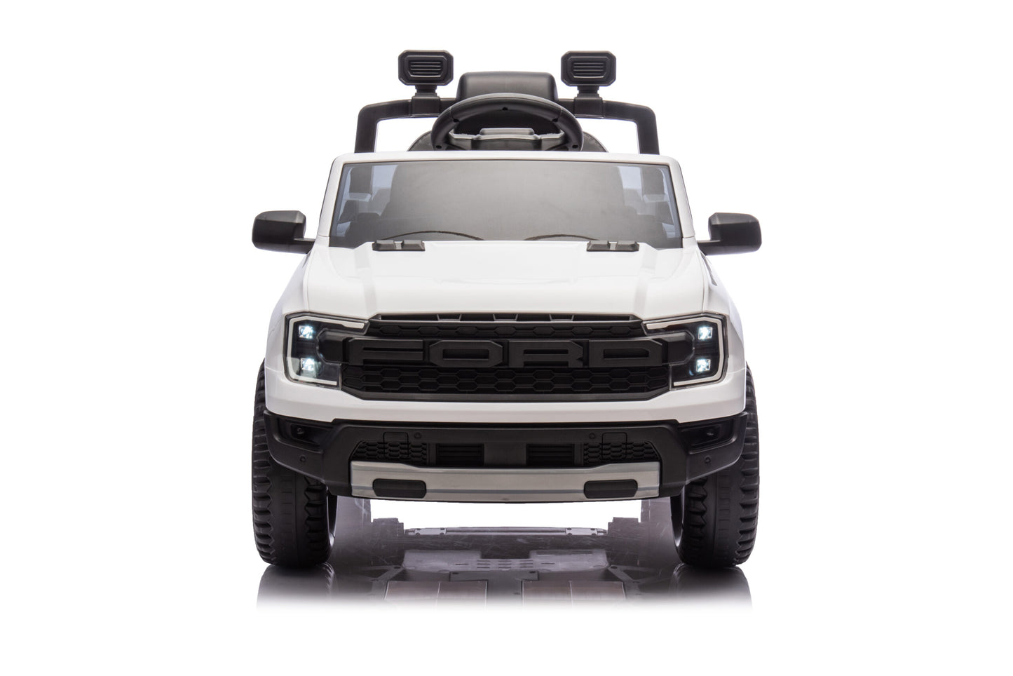 Masinuta Electrica pentru copii Ride-On, Ford Ranger, Baterie Li-ION, Scaun de piele, 2-7 ani, 3 Culori