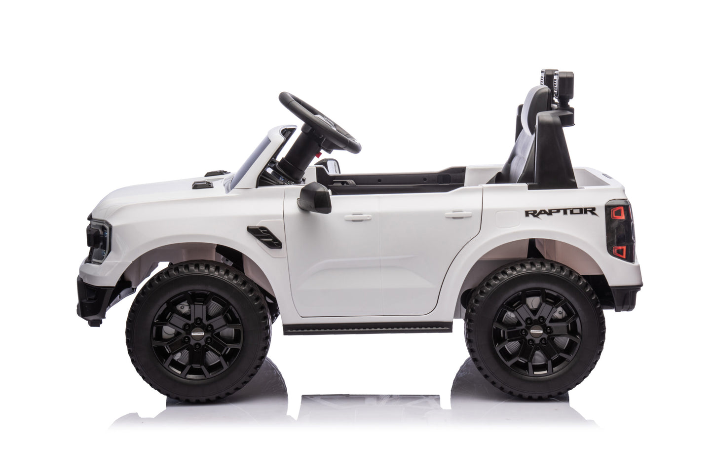 Masinuta Electrica pentru copii Ride-On, Ford Ranger, Baterie Li-ION, Scaun de piele, 2-7 ani, 3 Culori
