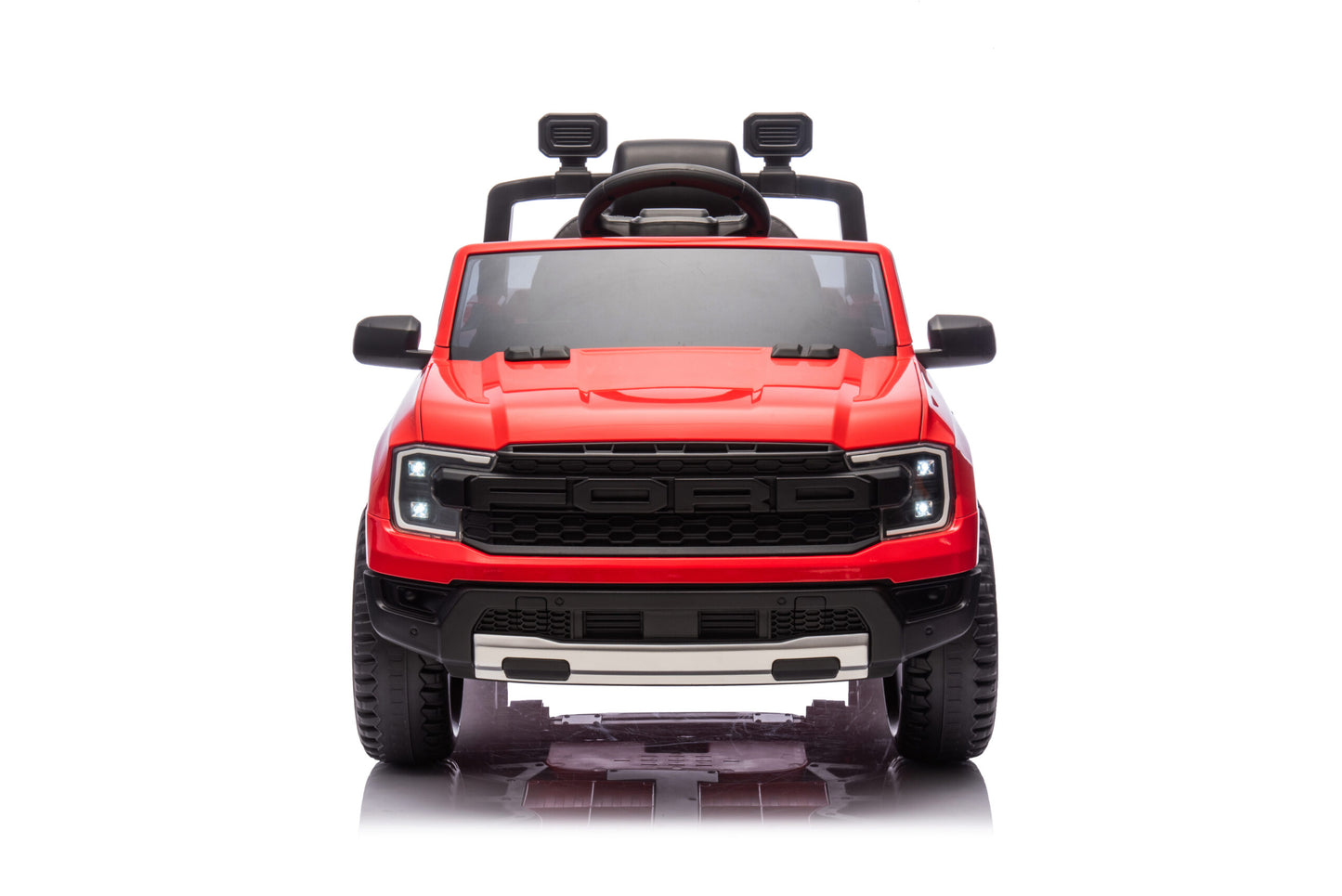 Masinuta Electrica pentru copii Ride-On, Ford Ranger, Baterie Li-ION, Scaun de piele, 2-7 ani, 3 Culori