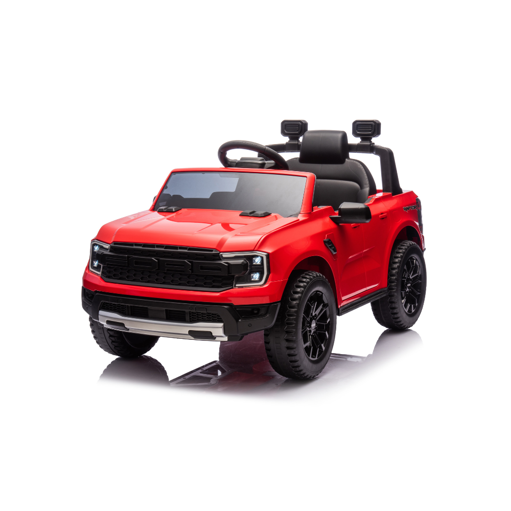 Masinuta Electrica pentru copii Ride-On, Ford Ranger, Baterie Li-ION, Scaun de piele, 2-7 ani, 3 Culori