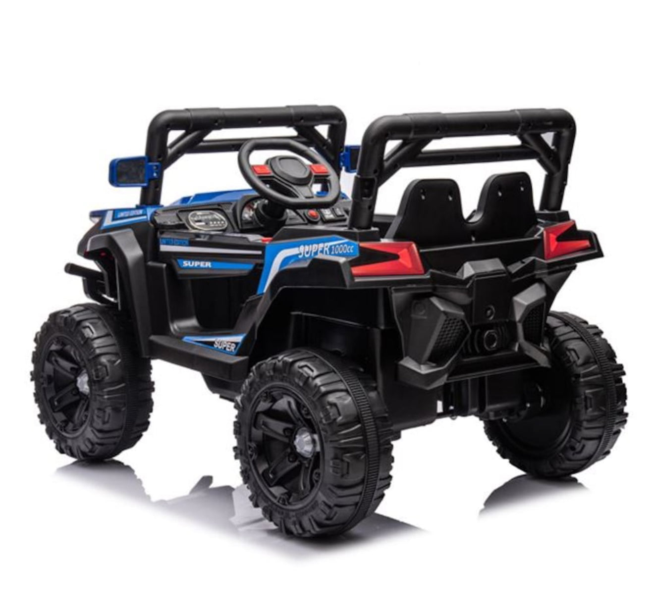 Masina Electrica de Teren Off Road Negru Bleu 12V