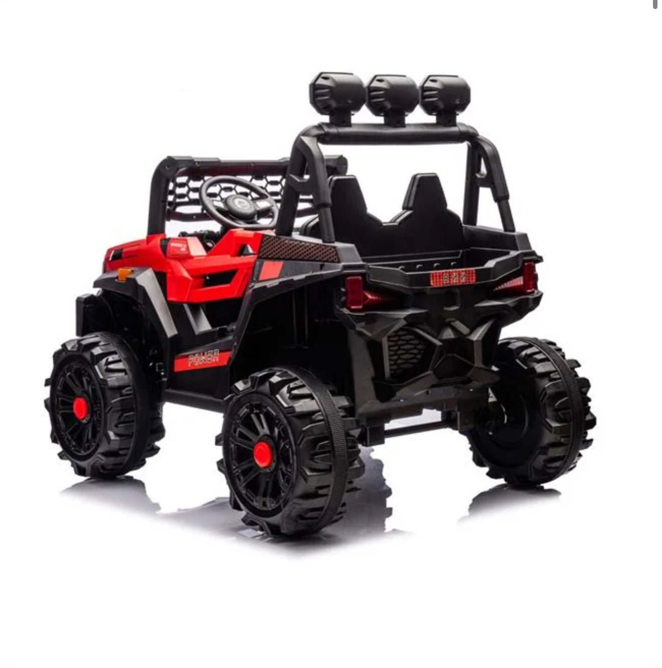 Masinuta Electrica 12V de Teren Off Road cu 3 Faruri & Telecomanda