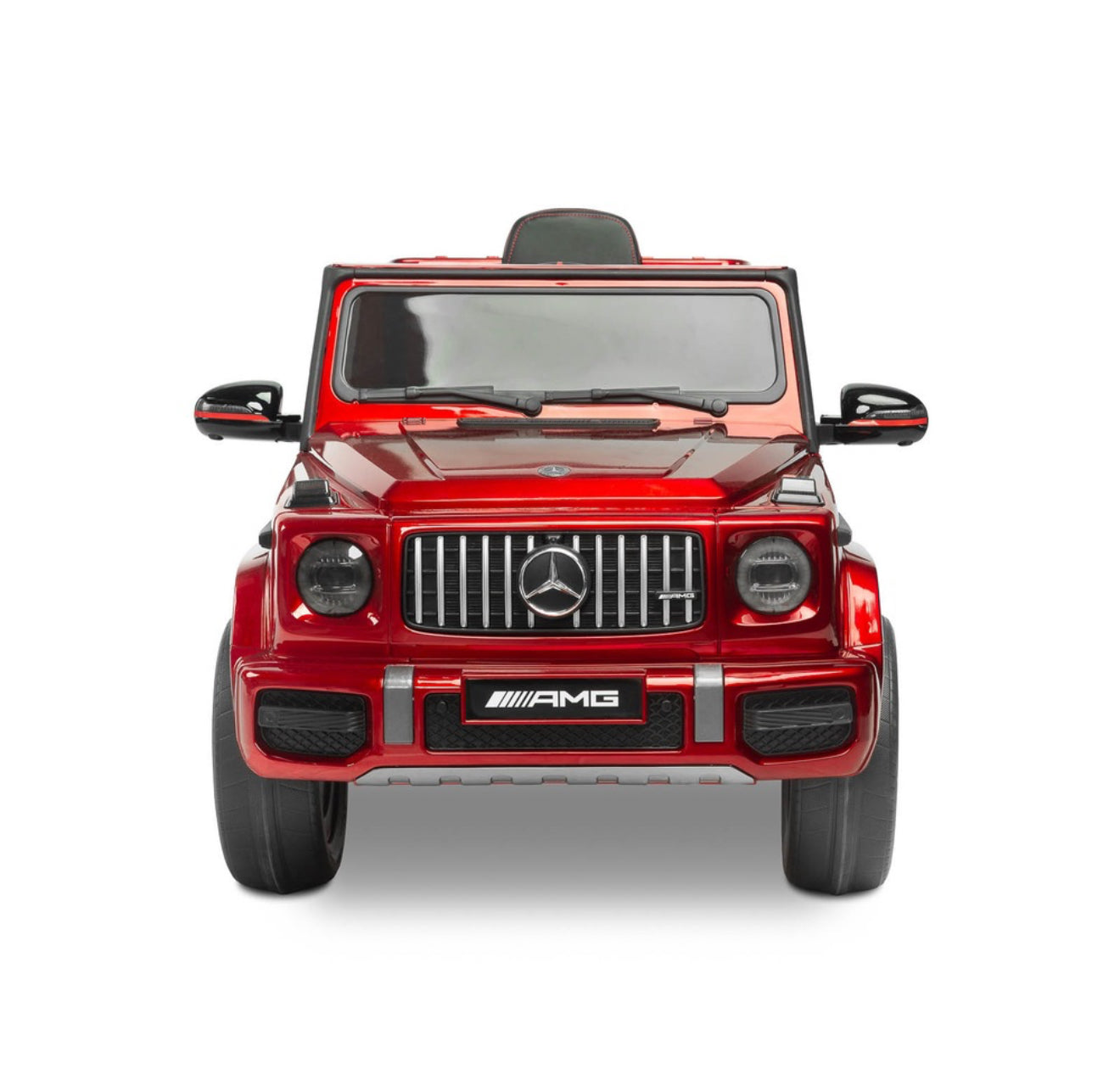 Masinuta Electrica Mercedes AMG G63, Pentru Copii 3-9 ani, Gri, Cu Telecomanda 12V