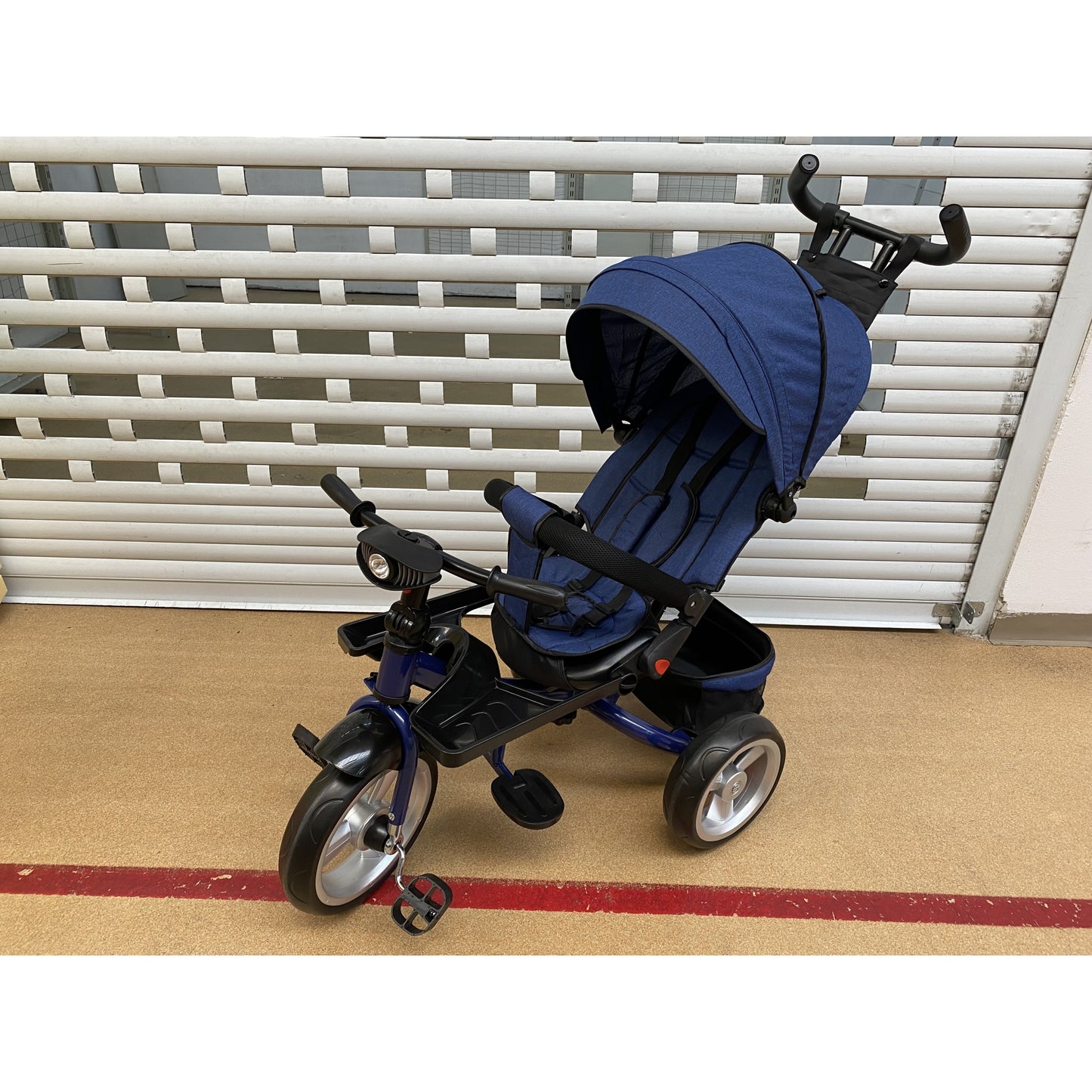 Tricicleta poziție de somn muzica și lumini, 8 luni-4 ani