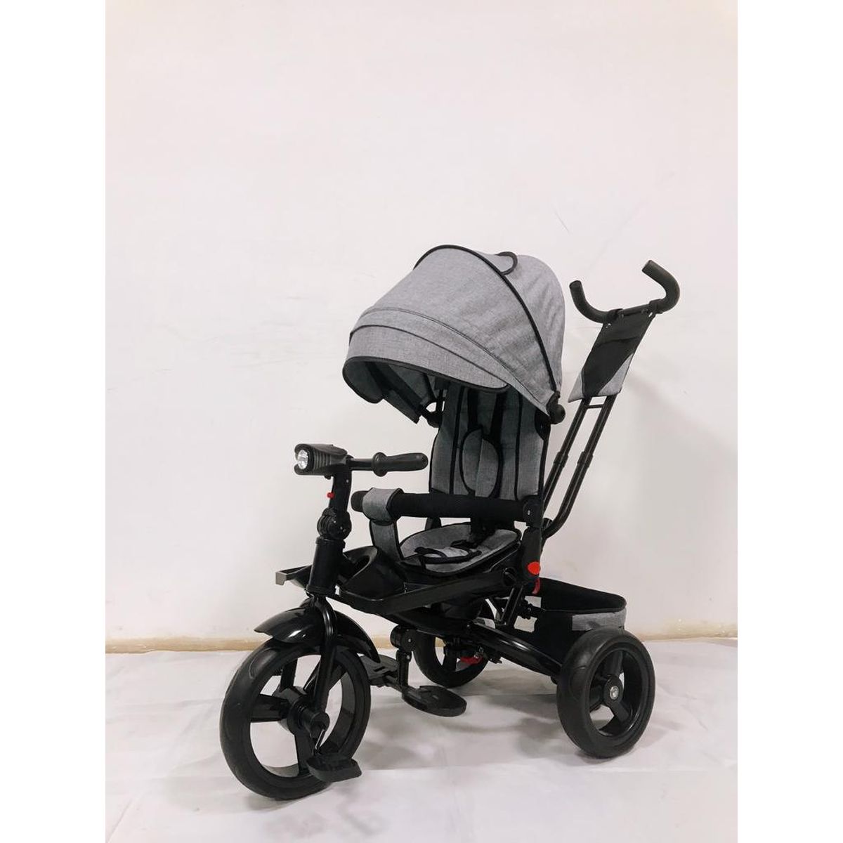 Tricicleta poziție de somn muzica și lumini, 8 luni-4 ani