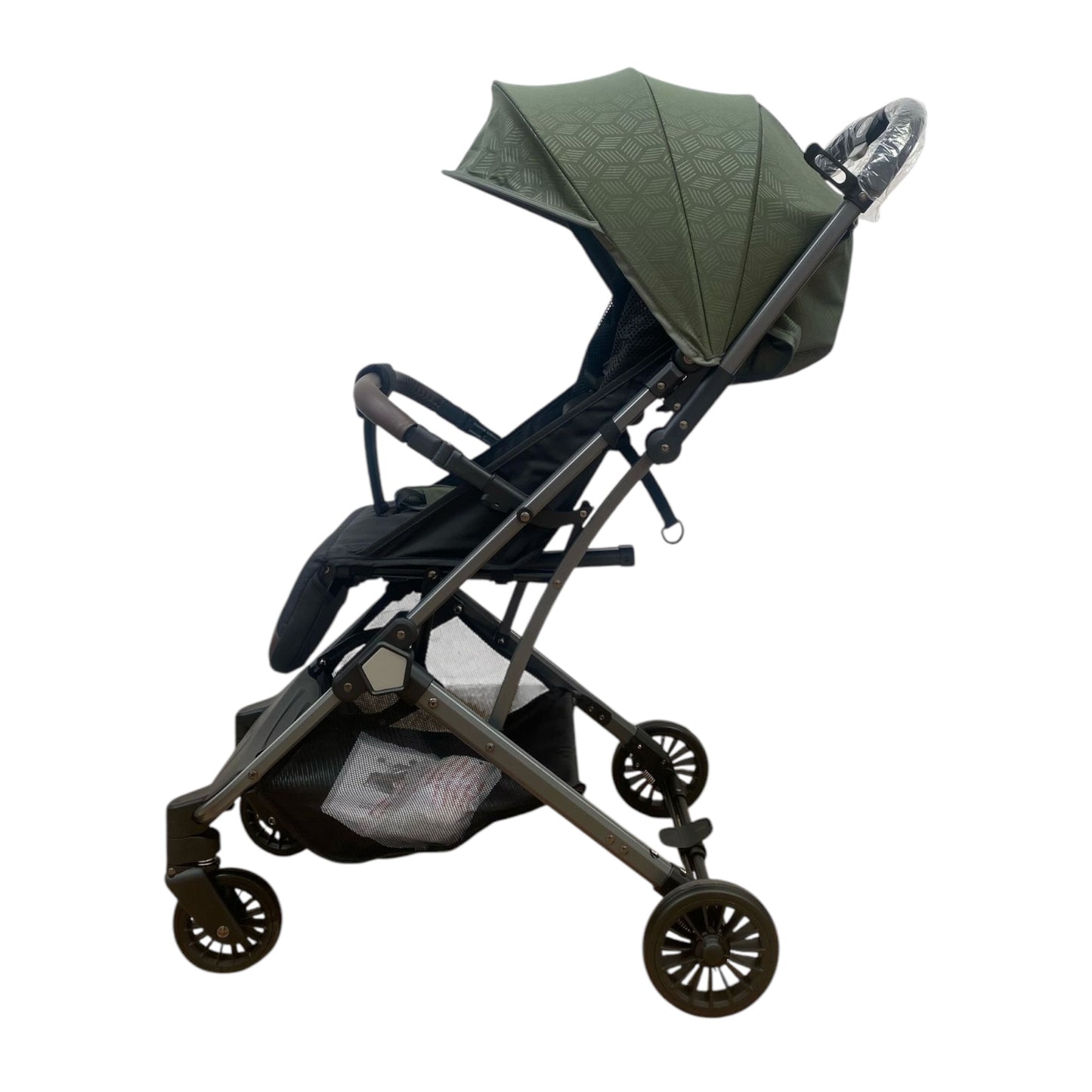 Carucior tip troller cu plasa insecte, 6-36 luni, Verde