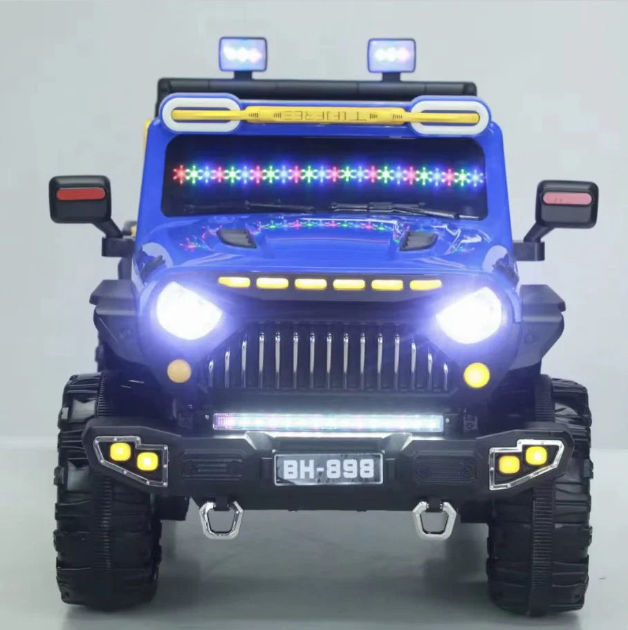Masina electrica pentru copii, Off-Road, 4x4, telecomanda, 12 V, varsta 2-7 ani