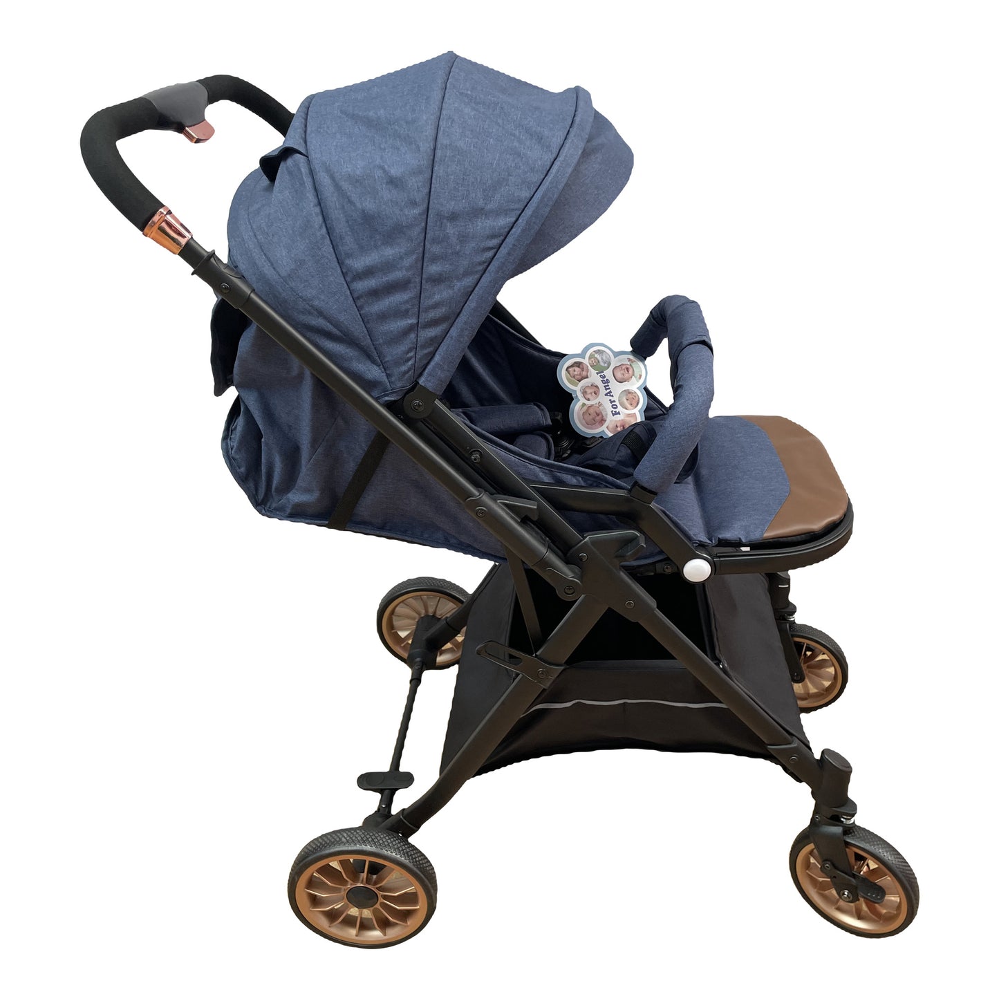 Carucior sport For Angel, maner reversibil, 0-36 luni, TURCOAZ