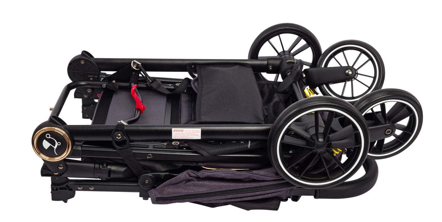 AirDream – Cărucior Ușor și Compact (5,3 kg), 3 Culori