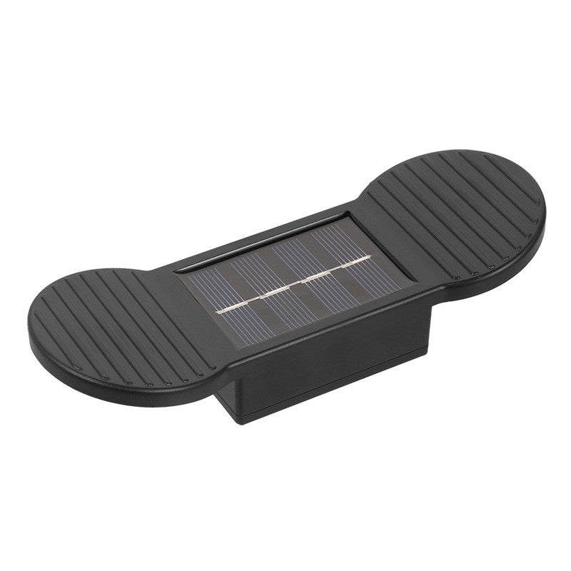 Aplica Solara Led , ABS/Policarbonat, rezistenta la apa IP65, 2 LED-uri SMD , pentru perete, scari , Lumina Alb Cald