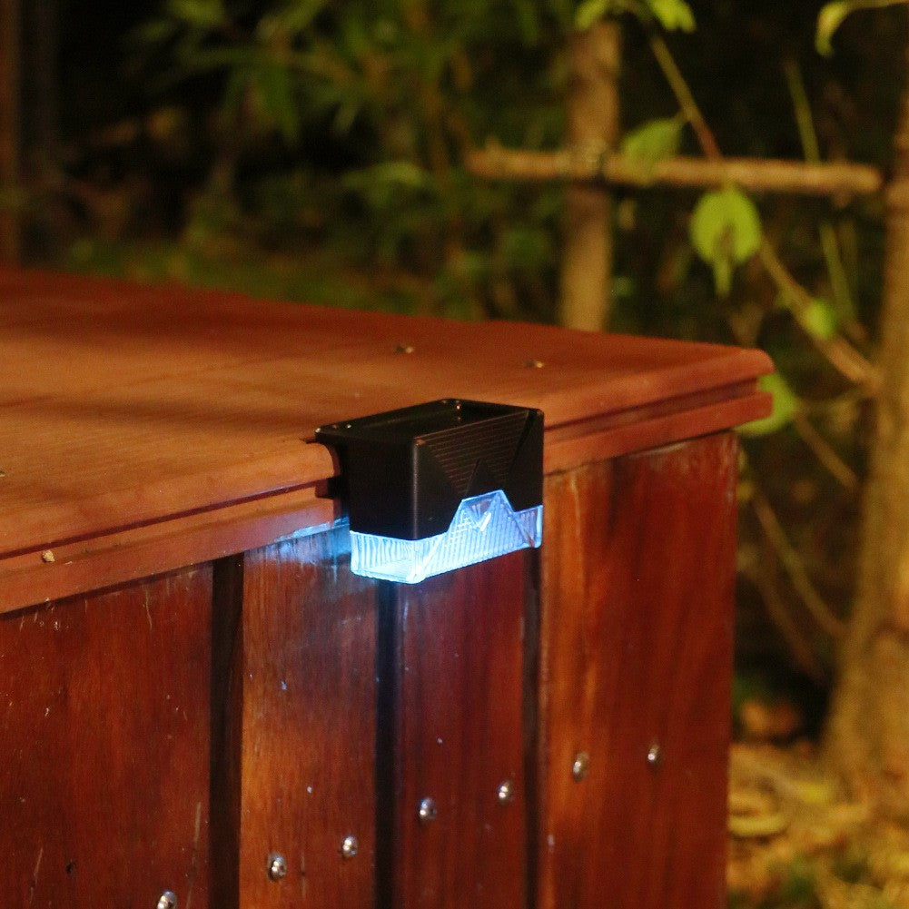 Aplica solara LED , pentru perete , borduri, terasa, Lumina multicolora