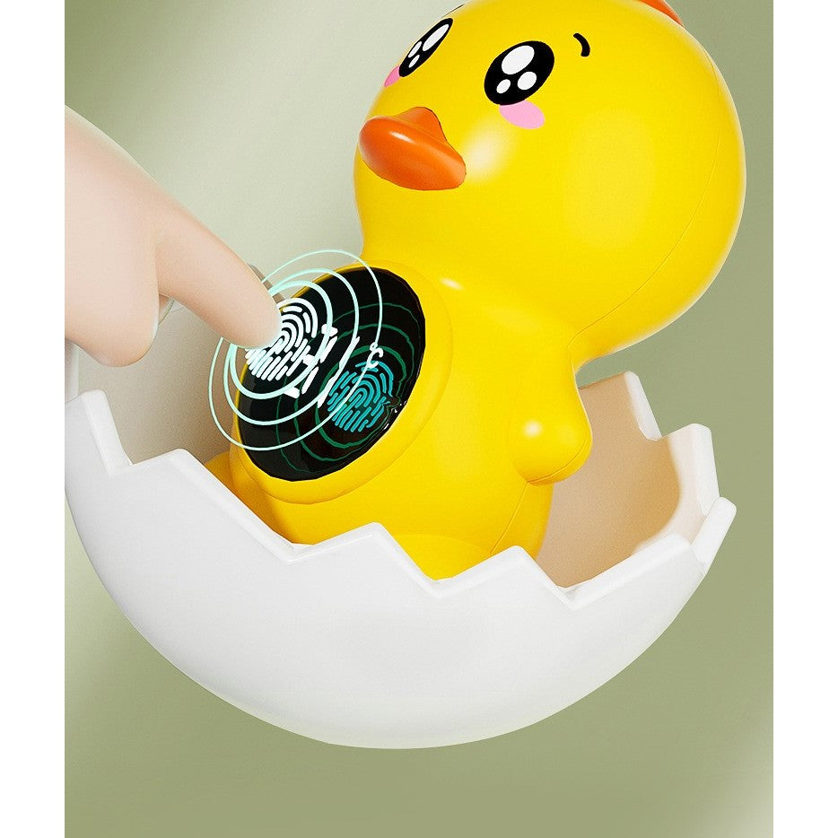 Termometru electronic LED pentru baie, plutitor, rezistent la apa IPx7.- Rățușcă