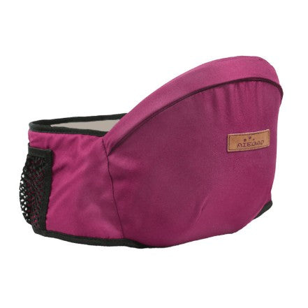 Port-Bebe Ergonomic Ajustabil cu Scaun, 3 Pozitii, Bumbac Respirabil, pentru Copii 0-3 Ani, 20 kg Maxim