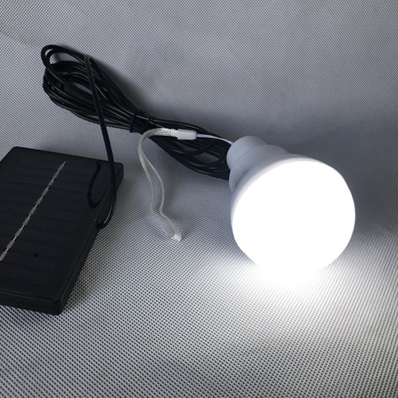 Bec portabil cu panou solar , pentru camping, utilizare exterior/interior, 3,6v 400 mai , 6.2x10 cm , lumina Alb rece