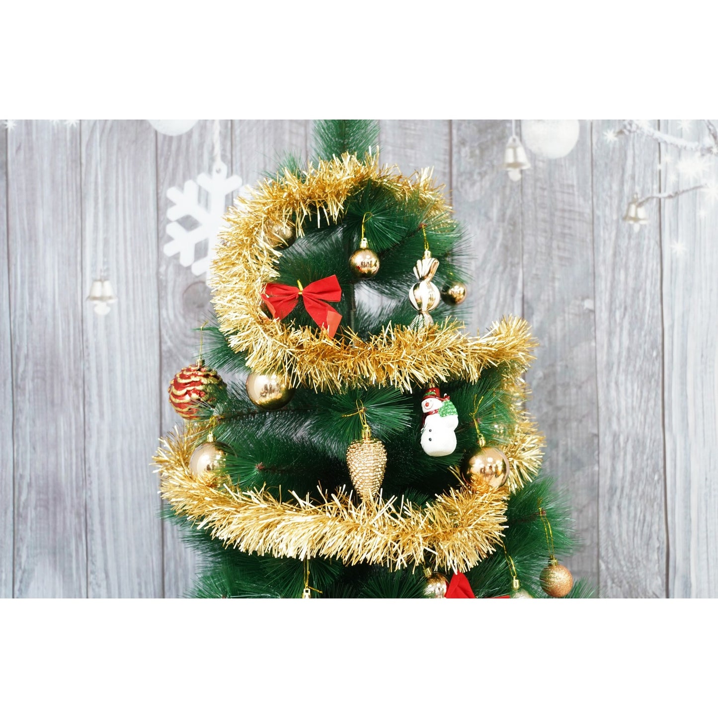 Beteala de Crăciun Aurie, 2m