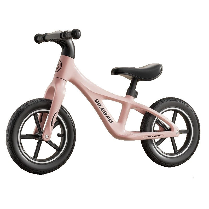 Bicicleta pentru copii 2-6 ani ,fără pedale , roti silențioase , sa reglambila 43-58cm, Roz