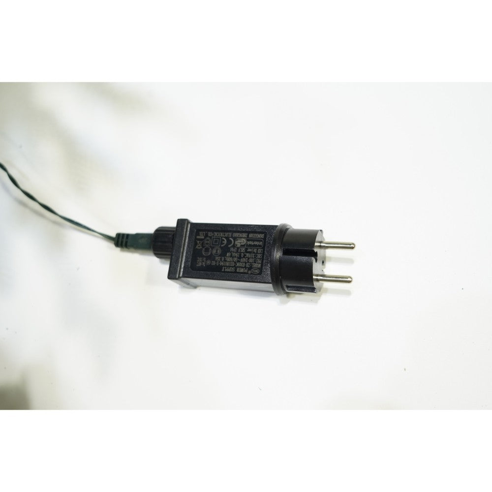 Brad artificial cu instalație încorporată si vârfuri 3D, 180 cm înălțime, 128cm diametru, 1246 ramuri, suport metalic inclus