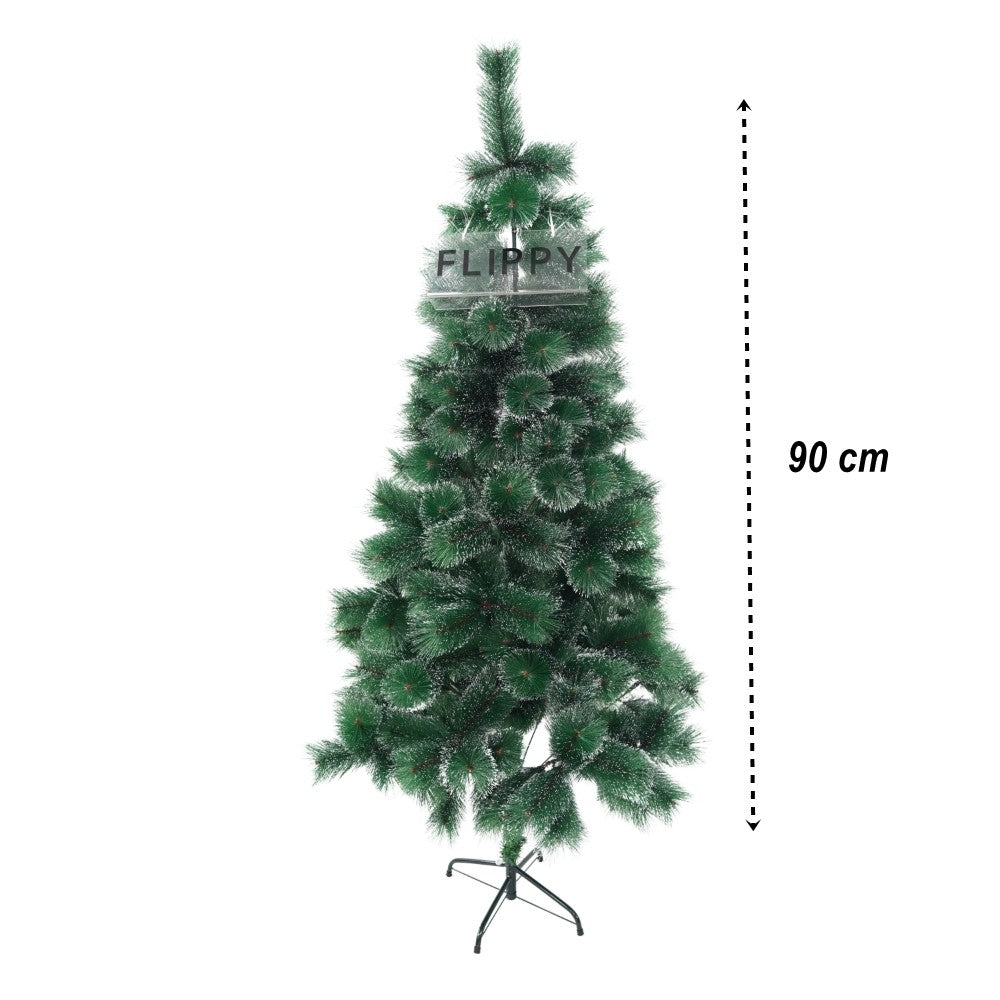 Brad artificial verde nins, 90cm ,suport plastic inclus