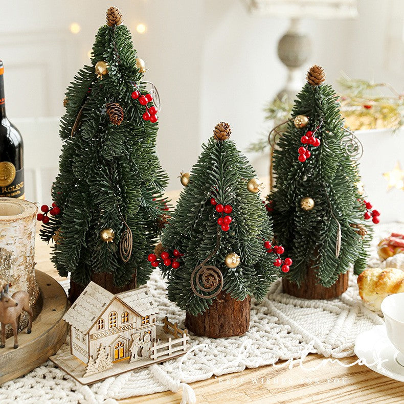 Decoratiune Craciun pentru Masa - Model Brad de Craciun