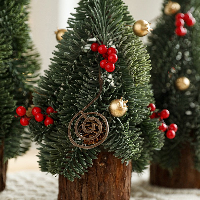 Decoratiune Craciun pentru Masa - Model Brad de Craciun