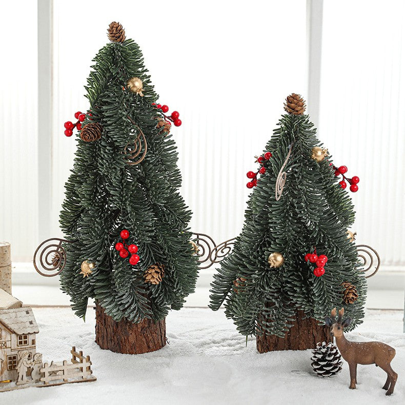 Decoratiune Craciun pentru Masa - Model Brad de Craciun