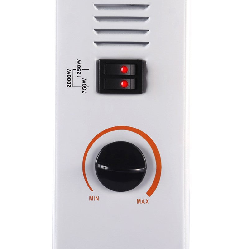 Încălzitor electric Clasic 2000W , 3 trepte de putere, termostat 53x19.8x38 cm