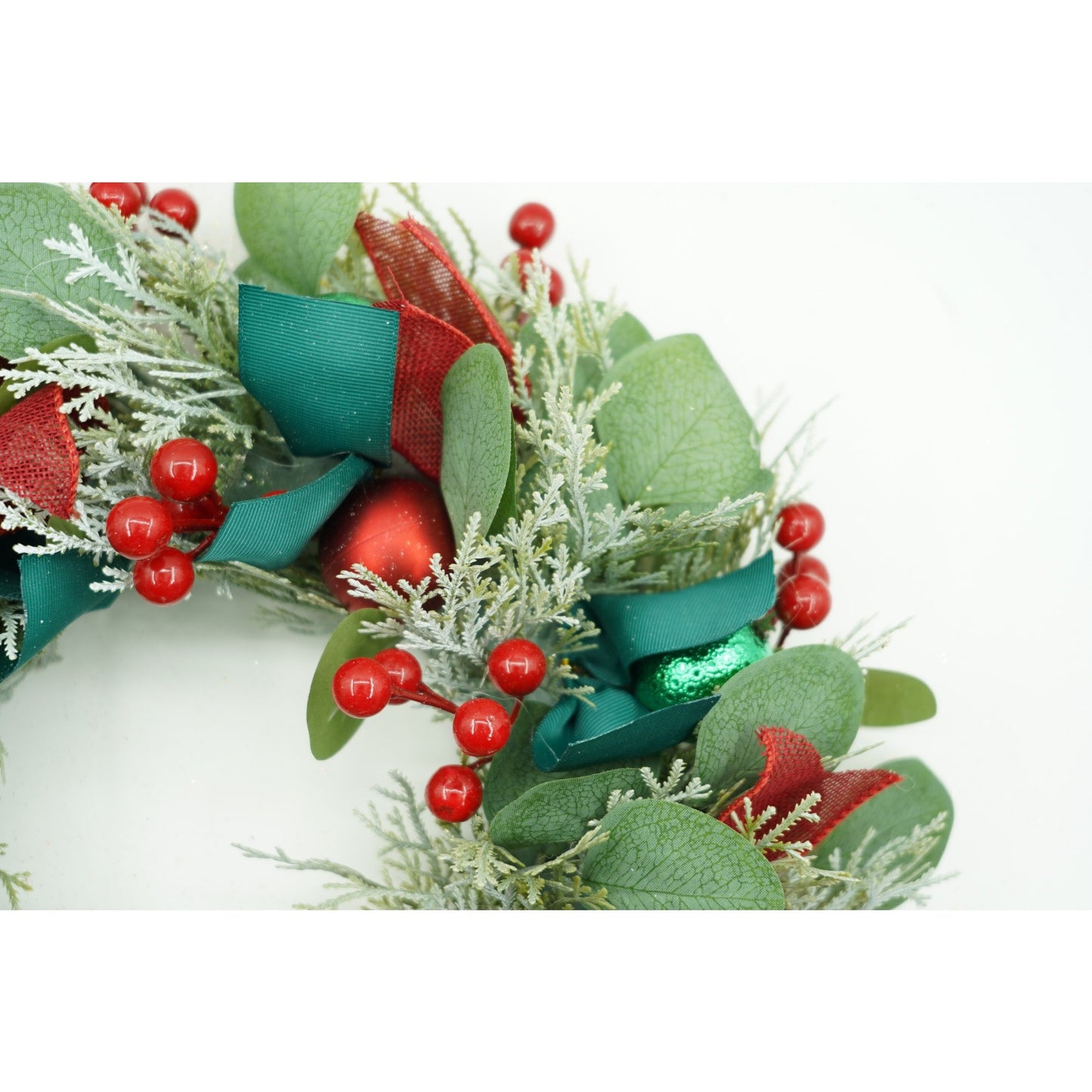 Coroniță Crăciun pentru ușa decorată, 40 cm