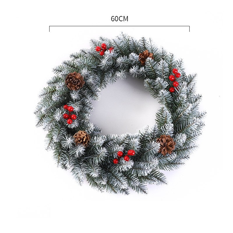 Coroniță pentru Crăciun, decorată 60cm